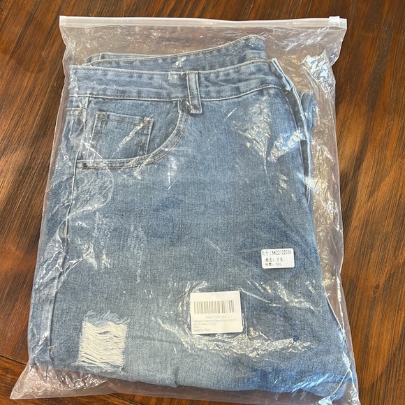 NWOT {Genleck}Sz 2XL Genleck Women’s Ripped Boyfriend Skinny Jeans - Picture 8 of 9